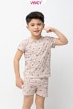  KST010S42 -BỘ SHORT THUN CHO BÉ 