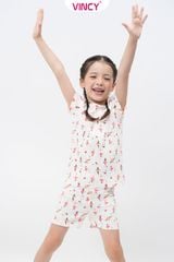 KST010S43 -BỘ SHORT THUN CHO BÉ