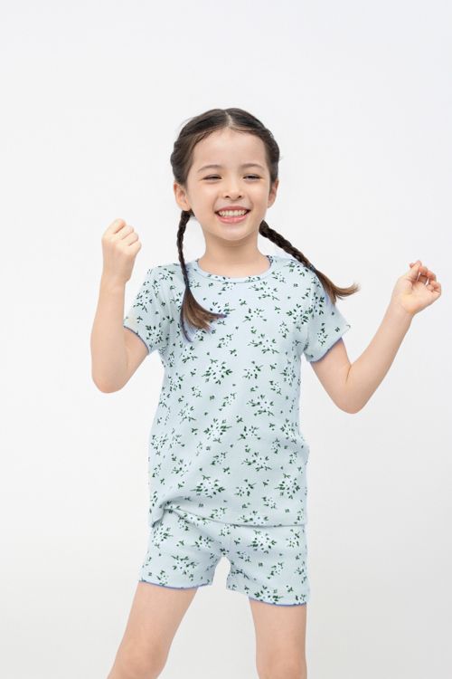  KST010S44 -BỘ SHORT THUN CHO BÉ 