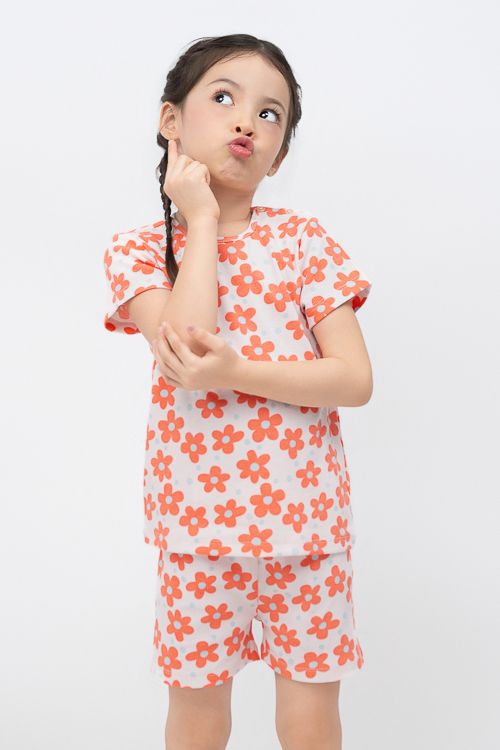  KST011S41 - BỘ SHORT THUN CHO BÉ 