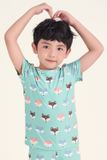  KST012S41 - BỘ SHORT THUN BÉ GÁI 