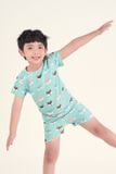  KST012S41 - BỘ SHORT THUN BÉ GÁI 