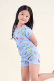  KST014S41-BỘ THUN SHORT CỔ TRÒN CHO BÉ, HỌA TIẾT ĐẶC TRƯNG CHO MÙA GIÁNG SINH 