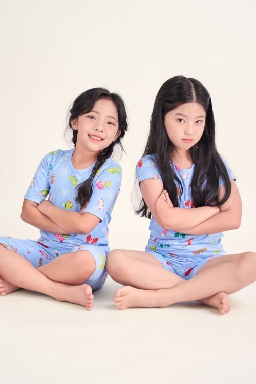  KST014S41-BỘ THUN SHORT CỔ TRÒN CHO BÉ, HỌA TIẾT ĐẶC TRƯNG CHO MÙA GIÁNG SINH 