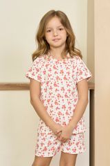 KST015S43-BỘ SHORT THUN VỚI THIẾT KẾ CỔ TRÒN MANG LẠI SỰ  NĂNG ĐỘNG THOẢI MÁI CHO BÉ .