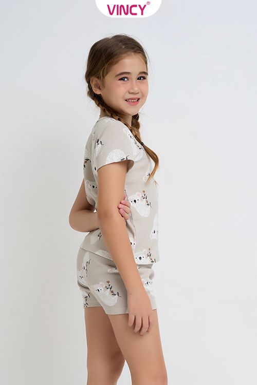  KST020W31- BỘ SHORT THUN CHO BÉ 