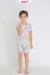 KST021S31-BỘ SHORT THUN CHO BÉ