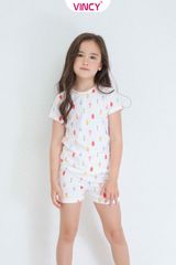 KST022S32-BỘ SHORTS THUN CHO BÉ