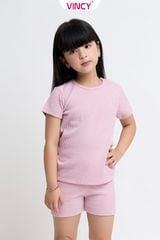 KST024S31-BỘ SHORTS THUN CHO BÉ