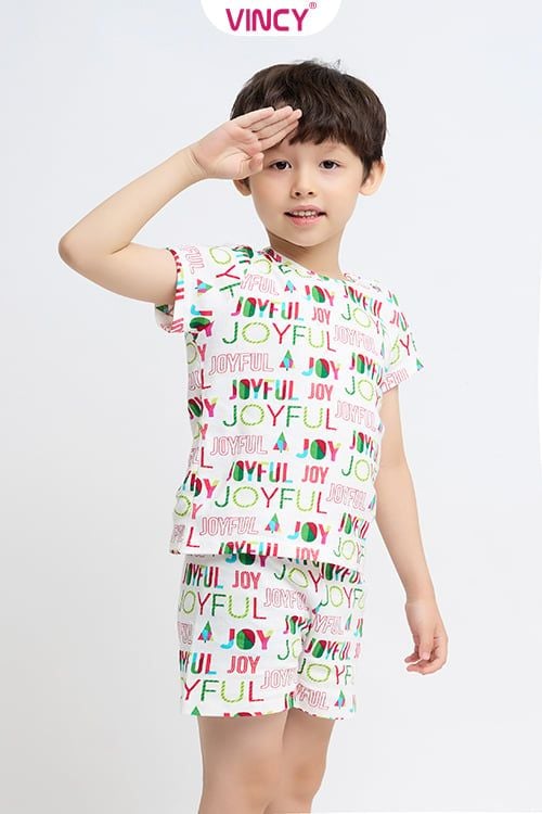  KST028S31 - BỘ SHORT THUN CHO BÉ 