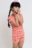  KST029S33-BỘ SHORTS THUN CHO BÉ 