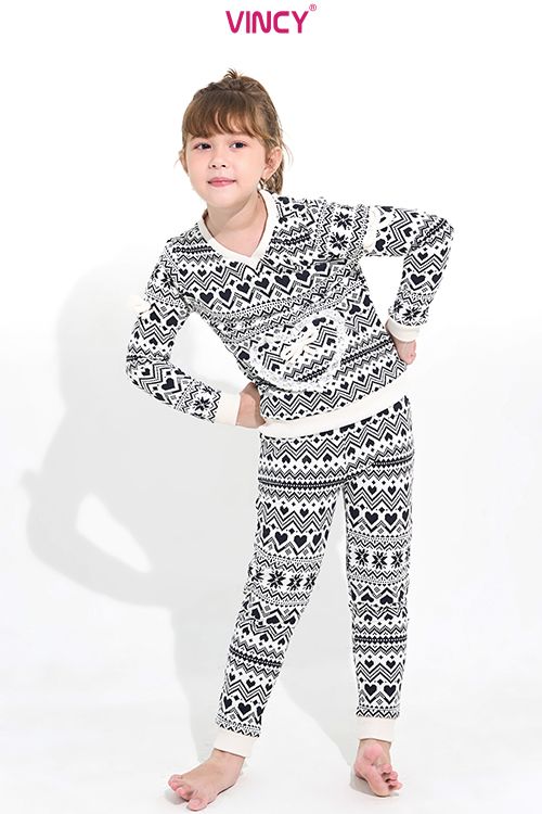  KTD020S21-BỘ THUN DÀI CHO BÉ 