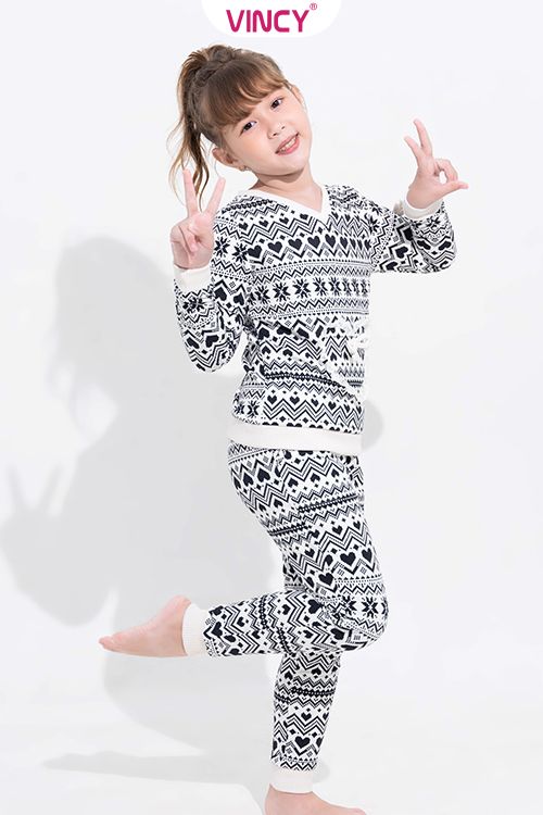  KTD020S21-BỘ THUN DÀI CHO BÉ 