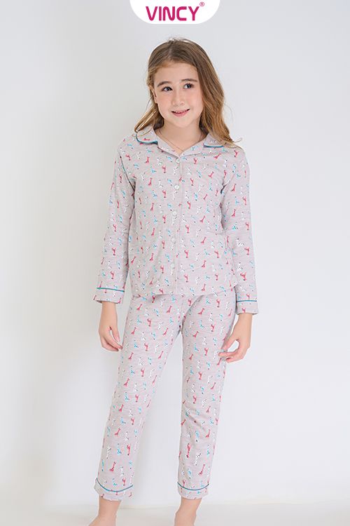  KTD020S31-BỘ THUN DÀI CHO BÉ 