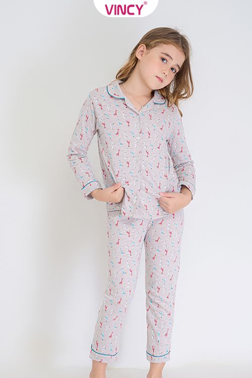  KTD020S31-BỘ THUN DÀI CHO BÉ 