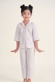  KTD020W41-BỘ THUN DÀI PIJAMA VỚI MÀU TÍM NHẸ NHÀNG CHO BÉ. 