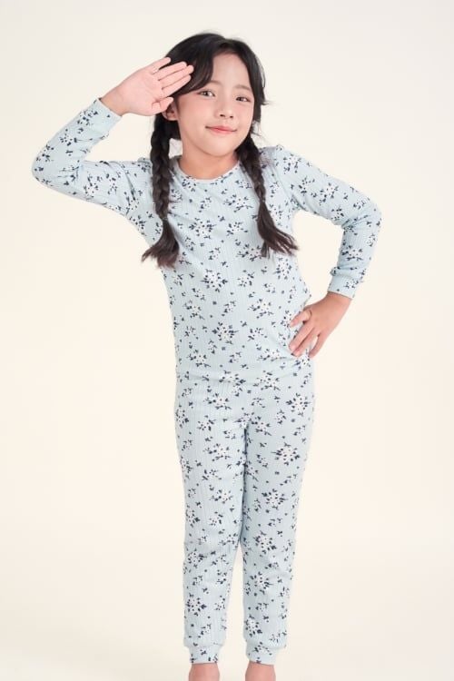  KTD031W31-BỘ THUN DÀI CHO BÉ 