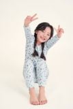  KTD031W31-BỘ THUN DÀI CHO BÉ 