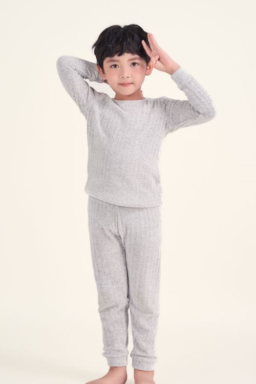  KTD032W32-BỘ THUN DÀI CHO BÉ 