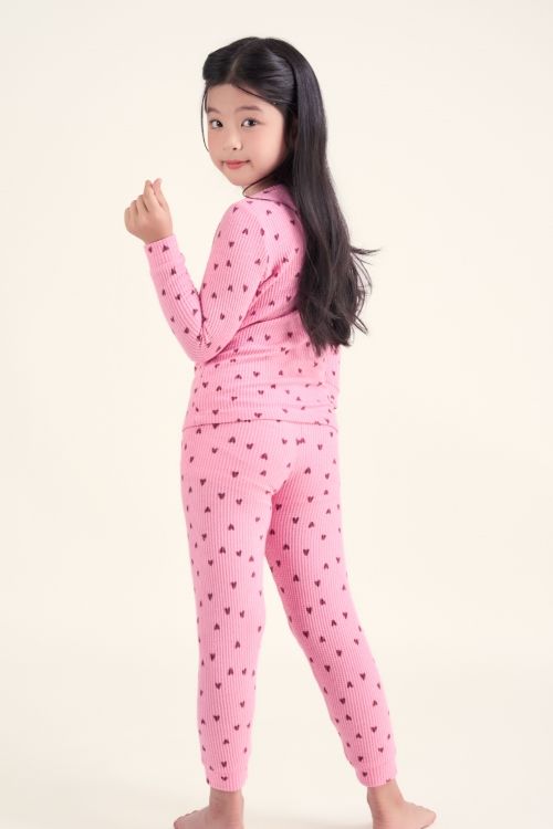  KTD032W33-BỘ THUN DÀI CHO BÉ 