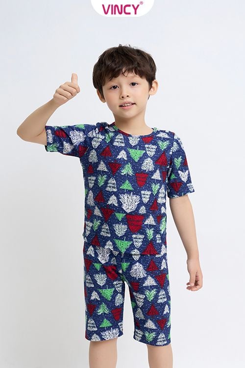  KTL016W31-BỘ THUN LỬNG CHO BÉ, HỌA TIẾT ĐẶC TRƯNG MÙA NOEL 