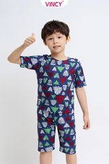 KTL016W31-BỘ THUN LỬNG CHO BÉ, HỌA TIẾT ĐẶC TRƯNG MÙA NOEL