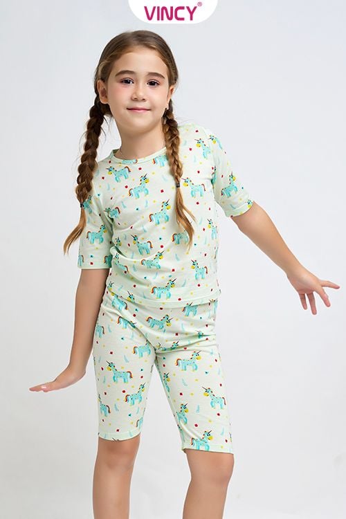  KTL018W33 - BỘ SHORT THUN CHO BÉ 