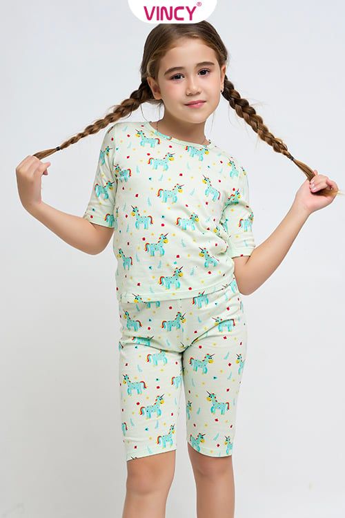  KTL018W33 - BỘ SHORT THUN CHO BÉ 