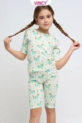 KTL018W33 - BỘ SHORT THUN CHO BÉ
