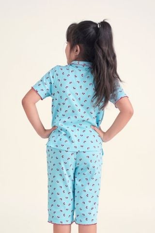  KTL025W12-BỘ LỬNG THUN BÉ GÁI VỚI THIẾT KẾ PIJAMA ĐIỂM NHẤN RODE NỔI BẬT TẠO SỰ XINH XẮN VÀ ĐÁNG YÊU 