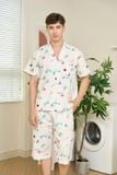  MLK021W01-BỘ PIJAMA LỬNG CHẤT KATE , HỌA TIẾT ĐẶC TRƯNG CHO NOEL CHO NAM 