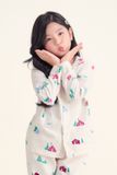  SDK014W11-BỘ PIJAMA DÀI TAY, CHẤT LIỆU KATE HỌA TIẾT ĐẶC TRƯNG NOEL CHO BÉ 