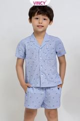 SSK023S21-BỘ SHORT KATE CHO BÉ