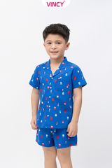 SSK024S21-BỘ SHORT KATE CHO BÉ