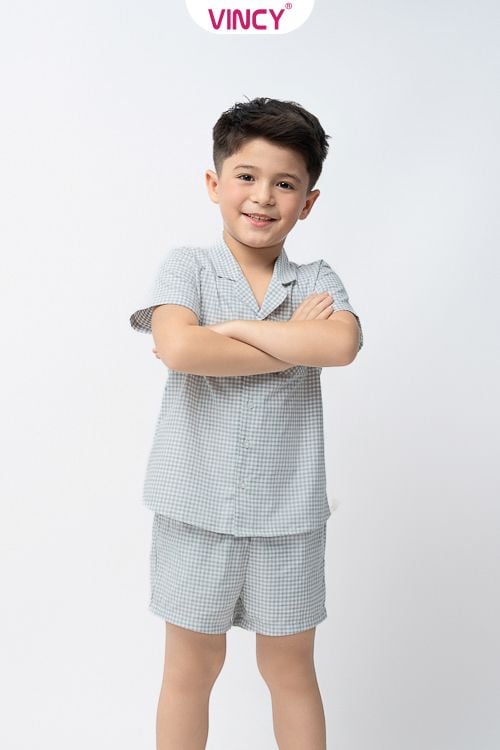  SSK024S22-BỘ SHORT KATE CHO BÉ 