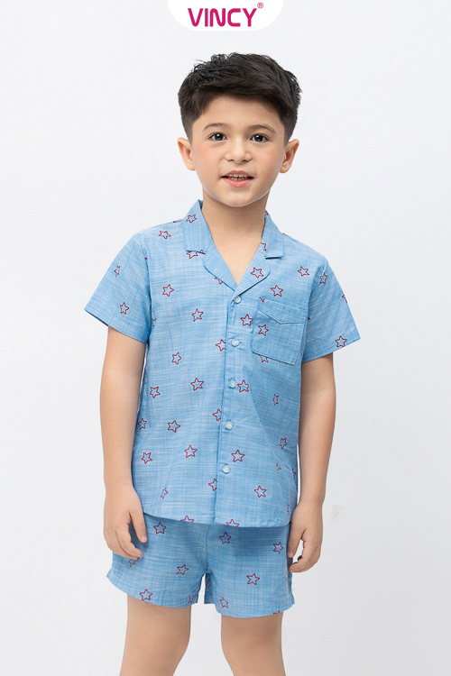 SSK024S23-BỘ SHORT KATE CHO BÉ