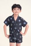  SSK025S21-BỘ PIJAMA SHORT, CHẤT LIỆU KATE HỌA TIẾT ĐẶC TRƯNG NOEL CHO BÉ 