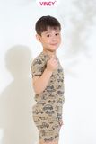  SST031W11 - BỘ SHORT THUN BÉ TRAI 
