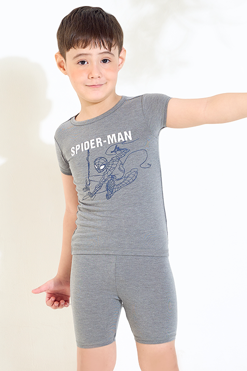  SST040W12-BỘ SHORTS THUN BÉ TRAI 