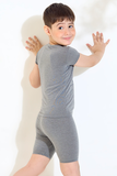  SST040W12-BỘ SHORTS THUN BÉ TRAI 