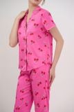  BLS043W31-BỘ LỬNG SATIN PIJAMA VỚI ĐIỂM NHẤN RODE NỔI BẬT MANG ĐẾN SỰ THOẢI MÁI VÀ THOÁNG MÁT 