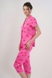  BLS043W31-BỘ LỬNG SATIN PIJAMA VỚI ĐIỂM NHẤN RODE NỔI BẬT MANG ĐẾN SỰ THOẢI MÁI VÀ THOÁNG MÁT 
