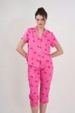 BLS043W31-BỘ LỬNG SATIN PIJAMA VỚI ĐIỂM NHẤN RODE NỔI BẬT MANG ĐẾN SỰ THOẢI MÁI VÀ THOÁNG MÁT 