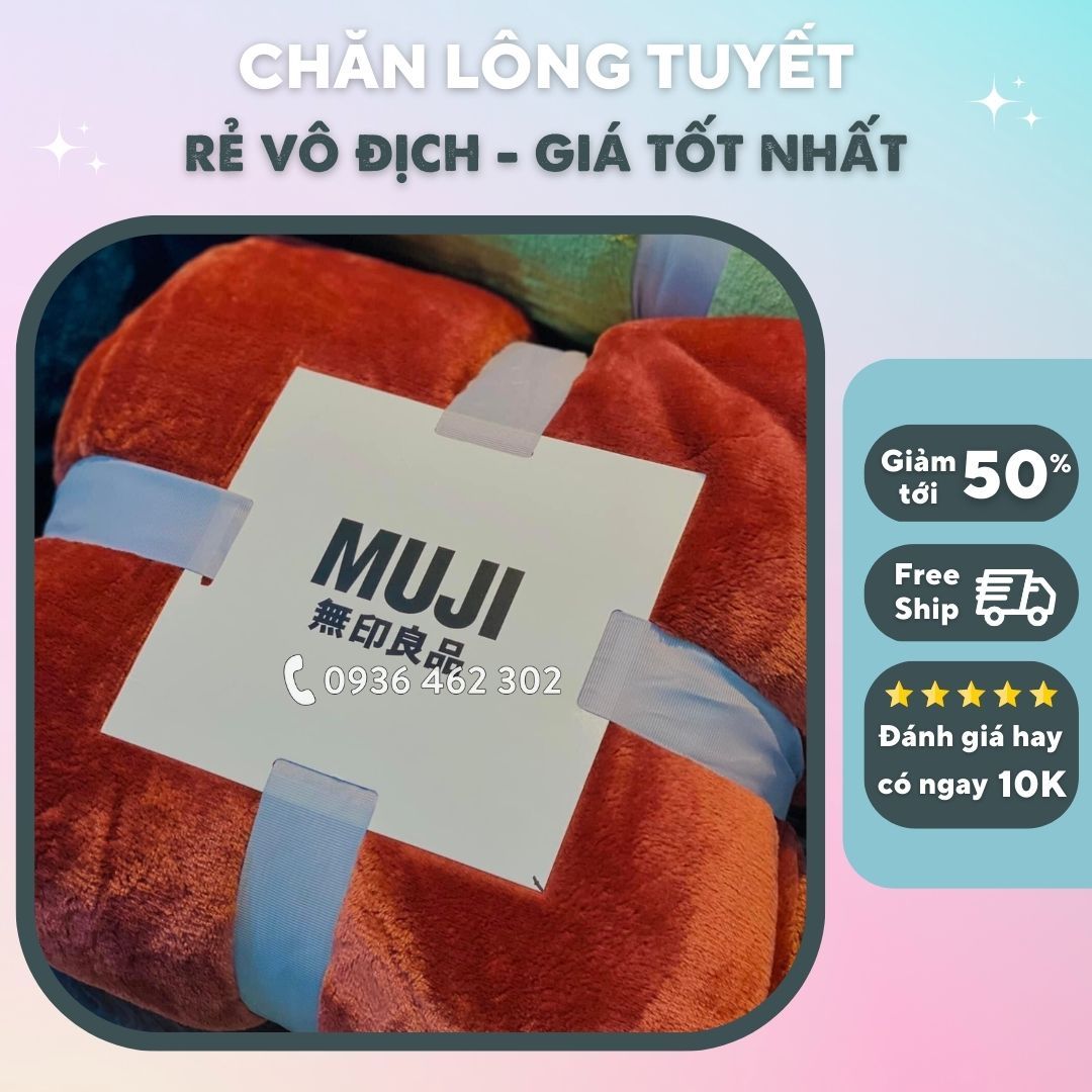 [Loại mỏng] Chăn lông tuyết MJ (lông thỏ)
