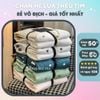 Chăn hè lụa Tencel thêu trái tim