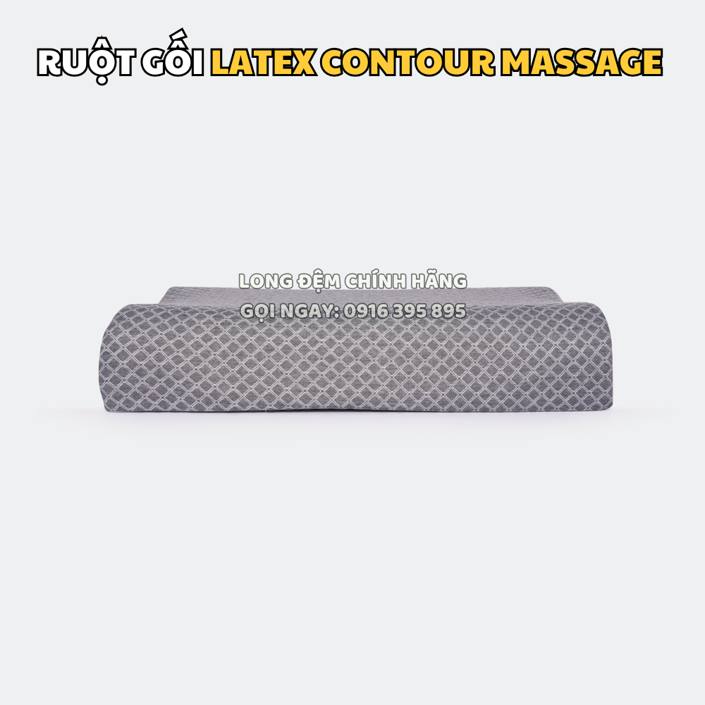 Ruột Gối Latex Contour Massage
