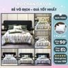 Bộ chăn ga Lụa Satin mùa hè