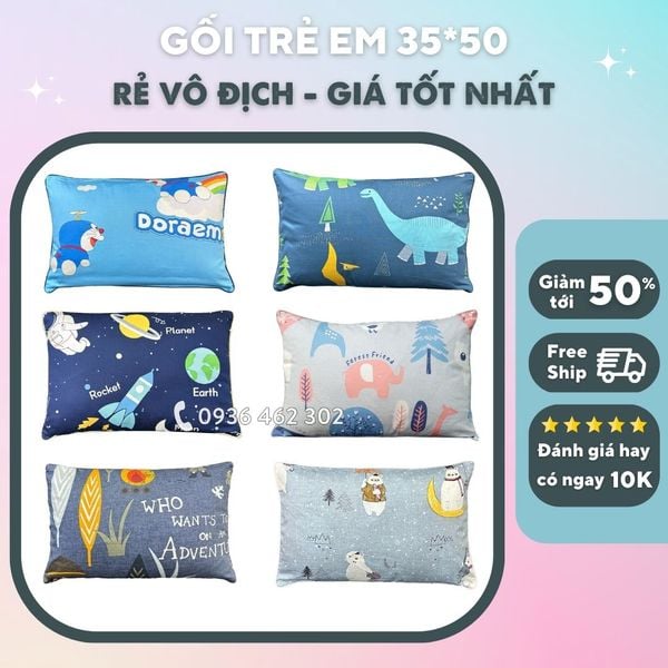 Gối trẻ em kèm ruột