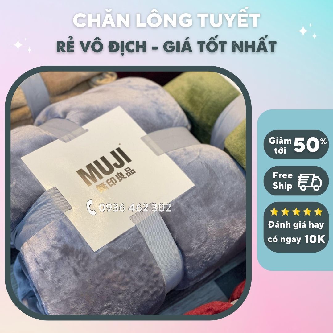 [Loại dầy] Chăn lông tuyết Blanket Ultimate (lông thỏ)