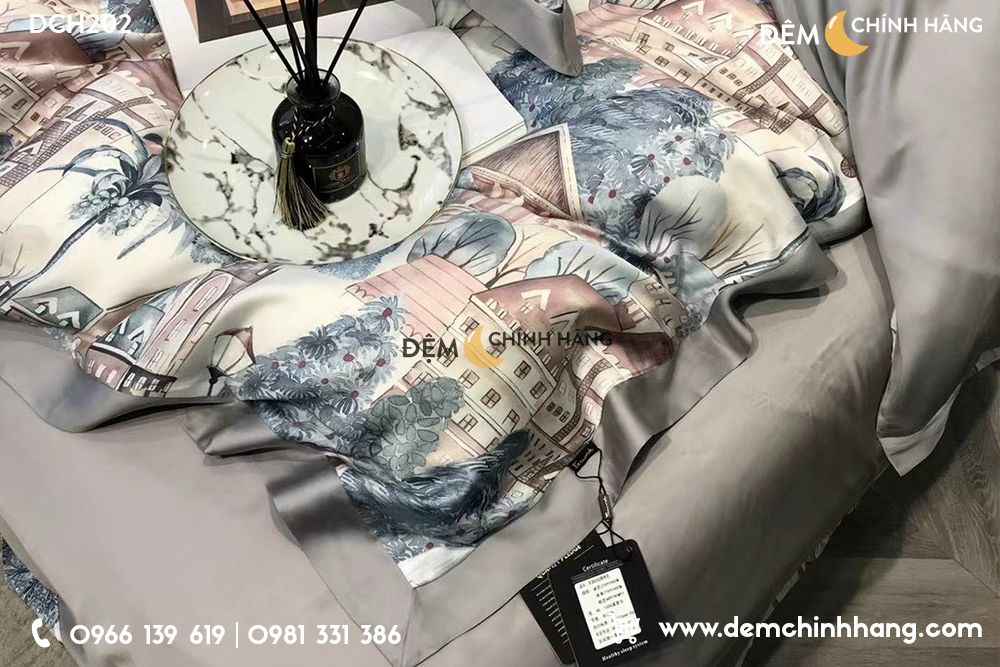 Bộ Chăn Ga Tencel FreeMonde DCH202